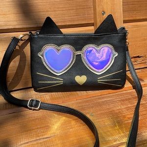 Cat Style Purse (No Brand) - Iridescent Sunglass Eyes